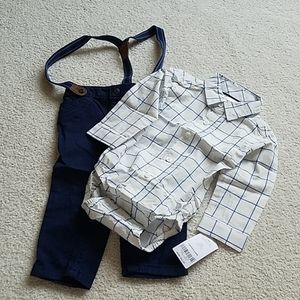 3 For $30. Carter's Set With Suspenders